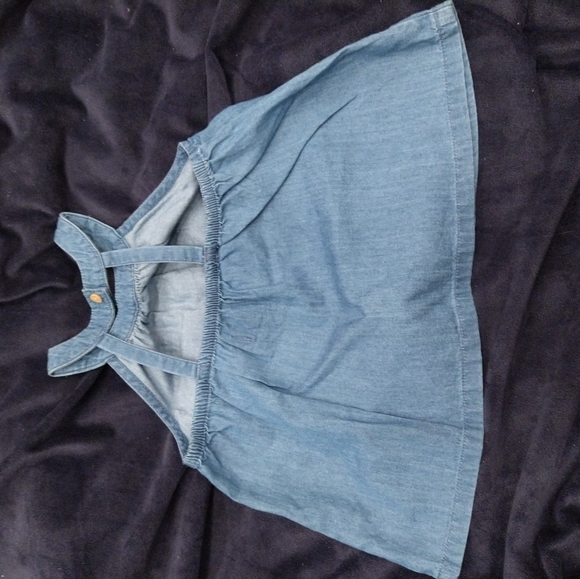 2T old navy chambray dress - Picture 3 of 4